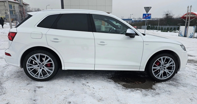 Audi SQ5 cena 176900 przebieg: 65450, rok produkcji 2018 z Kielce małe 436